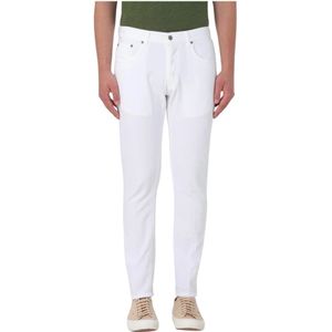 Dondup, Heren, Jeans, Wit, Maat: W30