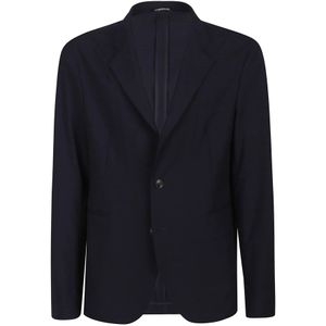 Emporio Armani, Heren, Jassen, Blauw, Maat: L