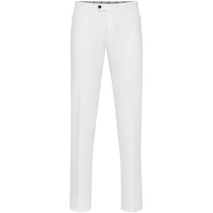 Philipp Plein, Heren, Broeken, Wit, Maat: 2XL Katoen,