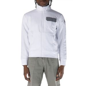 Blauer, Heren, Sweatshirts & Hoodies, Wit, Maat: L