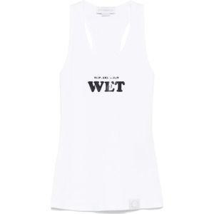 Stella McCartney, Dames, Tops, Wit, Maat: L