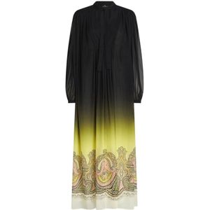 Etro, Dames, Jurken, Veelkleurig, Maat: 2XS Zijde,