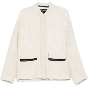 Mark Kenly Domino Tan, Dames, Jassen, Wit, Maat: 2XS