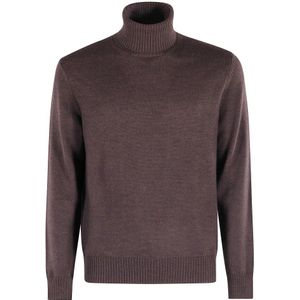 Altea, Heren, Truien, Bruin, Maat: L Wol,