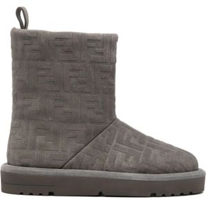 Fendi, Dames, Schoenen, Grijs, Maat: 37 EU