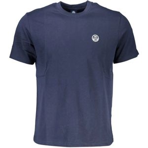 North Sails, Heren, Tops, Blauw, Maat: S Katoen,