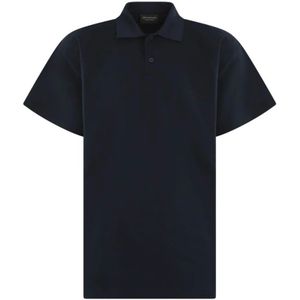 Balenciaga, Heren, Tops, Blauw, Maat: S