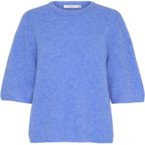 Gestuz, Dames, Truien, Blauw, Maat: M Wol,