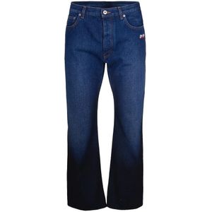Off White, Heren, Jeans, Blauw, Maat: W29 Katoen,