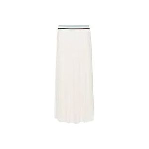 Moncler Midi Skirts , White , Dames , Maat: XS
