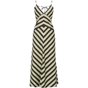 Msgm, Dames, Jurken, Beige, Maat: S