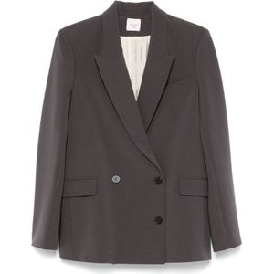 Alysi, Dames, Jassen, Grijs, Maat: M Viscose,