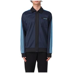 Adidas Originals, Heren, Sweatshirts & Hoodies, Blauw, Maat: L
