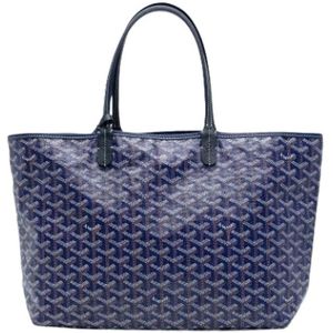 Goyard Vintage, Dames, Pre-owned, Blauw, Maat: ONE Size