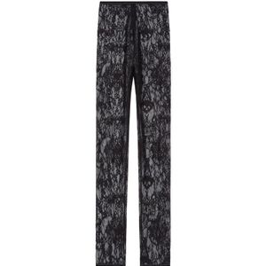 Givenchy, Dames, Broeken, Zwart, Maat: S Polyamide,