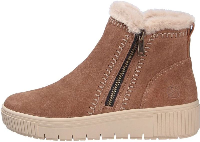 Remonte - Dames Boots - Beige - Suede