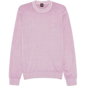 Boss Orange, Heren, Sweatshirts & Hoodies, Roze, Maat: S Wol,