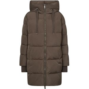 MOS Mosh, Dames, Mantels, Bruin, Maat: XS