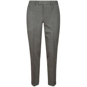 PT Torino, Heren, Broeken, Grijs, Maat: 5XL Wol,