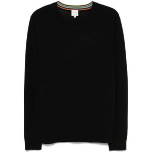 Paul Smith, Heren, Truien, Zwart, Maat: L