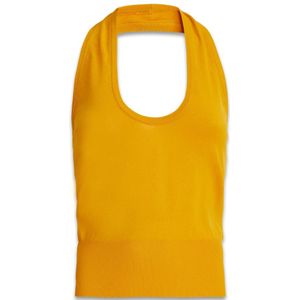 Jucca, Dames, Tops, Geel, Maat: L Jersey,