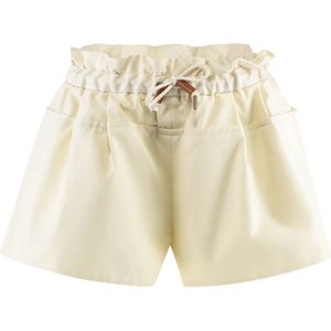 Moncler, Dames, Korte broeken, Beige, Maat: XS Katoen,