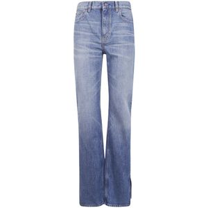 Chloé, Dames, Jeans, Blauw, Maat: W27 Katoen,