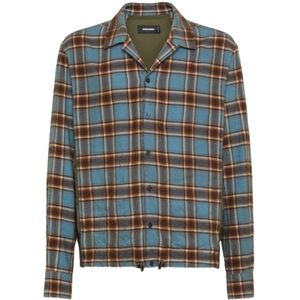 Dsquared2, Heren, Overhemden, Veelkleurig, Maat: M