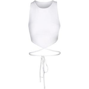Alice + Olivia, Dames, Tops, Wit, Maat: XS Nylon,