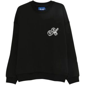 Awake NY, Heren, Sweatshirts & Hoodies, Zwart, Maat: S Katoen,