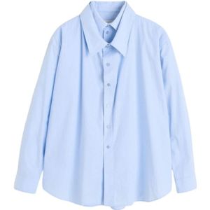 Birgitte Herskind, Dames, Blouses & Shirts, Blauw, Maat: M