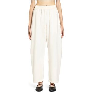Studio Nicholson, Dames, Broeken, Wit, Maat: XS Wol,