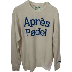 MC2 Saint Barth, Heren, Truien, Wit, Maat: S Wol,