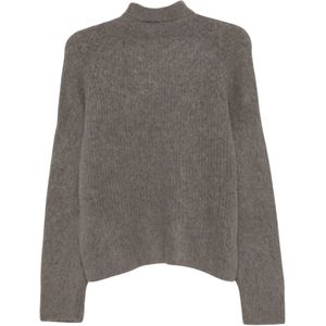 Woolrich, Dames, Truien, Grijs, Maat: L Wol,