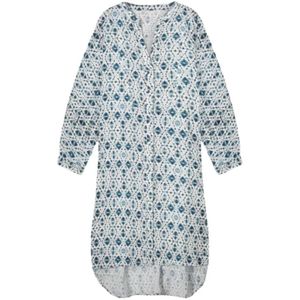 Summum Woman, Dames, Jurken, Blauw, Maat: S Katoen,