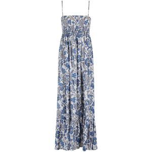 MC2 Saint Barth, Dames, Jurken, Blauw, Maat: XS Katoen,