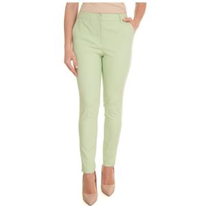 Liu Jo, Dames, Broeken, Groen, Maat: M Katoen,