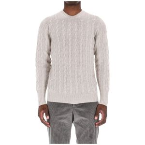 Drumohr, Heren, Truien, Beige, Maat: XL Kasjmier,