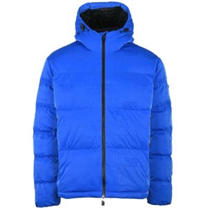 Emporio Armani Ea7, Heren, Jassen, Blauw, Maat: S Poliester,