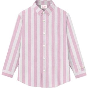 MC2 Saint Barth, Dames, Blouses & Shirts, Roze, Maat: S