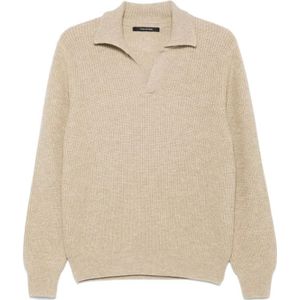 Tagliatore, Heren, Truien, Beige, Maat: 2XL