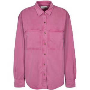 Marant étoile, Dames, Blouses & Shirts, Roze, Maat: S Jersey,