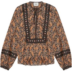 Isabel Marant Étoile - Blouse - Katoen - Stijlvol - Comfortabel