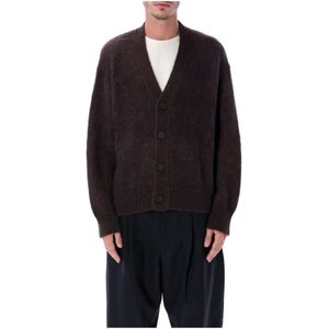 Studio Nicholson, Heren, Truien, Bruin, Maat: M Mohair,