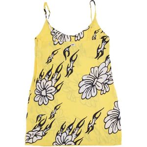 Obey, Dames, Tops, Geel, Maat: XS Modal,