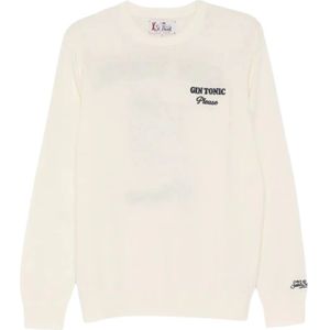 MC2 Saint Barth, Heren, Truien, Wit, Maat: M