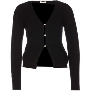 Liu Jo, Dames, Truien, Zwart, Maat: XL