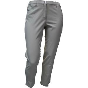 Chino - Beige - Comfortband - Steekzakken - 1-knoopsmodel