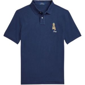 Polo Ralph Lauren, Heren, Tops, Blauw, Maat: XS Katoen,