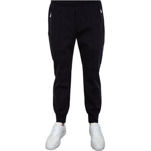 Emporio Armani, Heren, Broeken, Blauw, Maat: L Katoen,